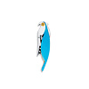 Kurkentrekker / Sommelier Parrot blauw