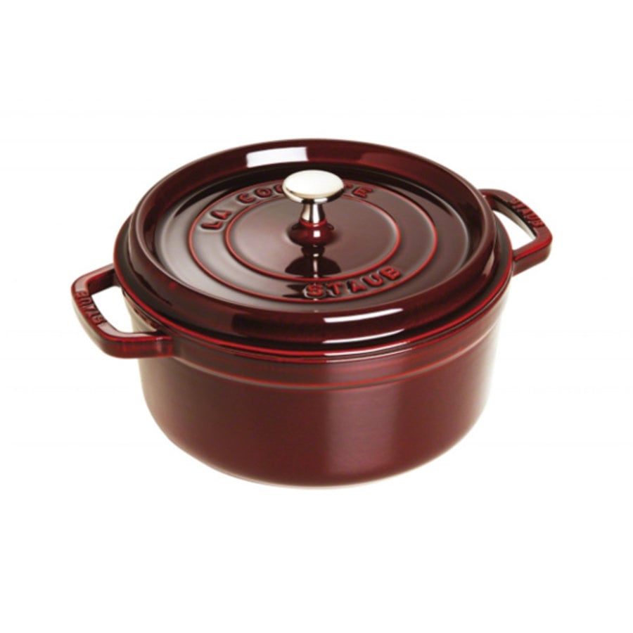 Ronde cocotte Staub grenadine 24 cm gietijzer-1