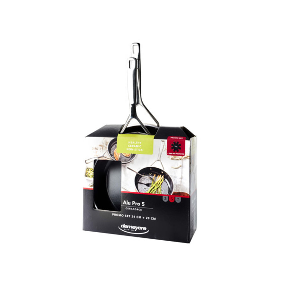 Set 2 bakpannen Alu Pro 5 Ceraforce 20 cm + 24 cm-1