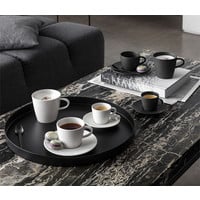 thumb-Koffiekop en schotel Manufacture Rock zwart-2