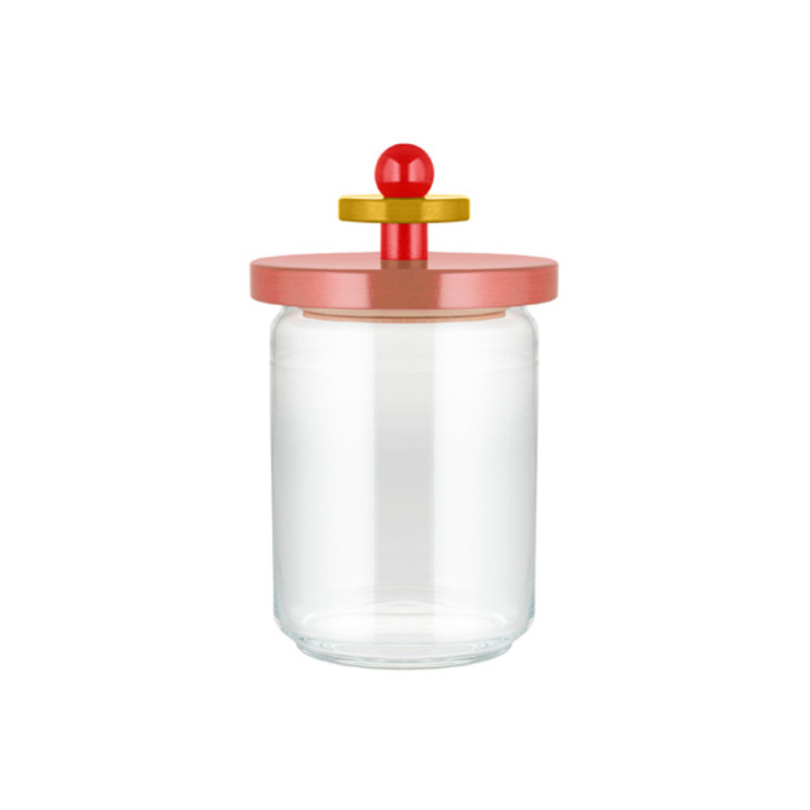 Voorraaddoos roos hout 100  cl-1