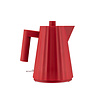 Alessi Waterkoker Plissé rood 1 liter