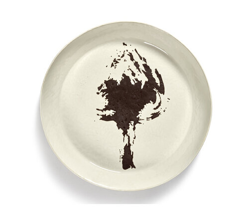 Serax Serveerschotel  44.5 cm zwarte artisjok Feast Ottolenghi 