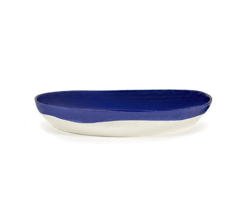  Serax Serveerschaal 36 cm Feast Ottolenghi wit blauw 