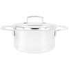 Demeyere Kookpot 22 cm Silver met dubbelwandig deksel