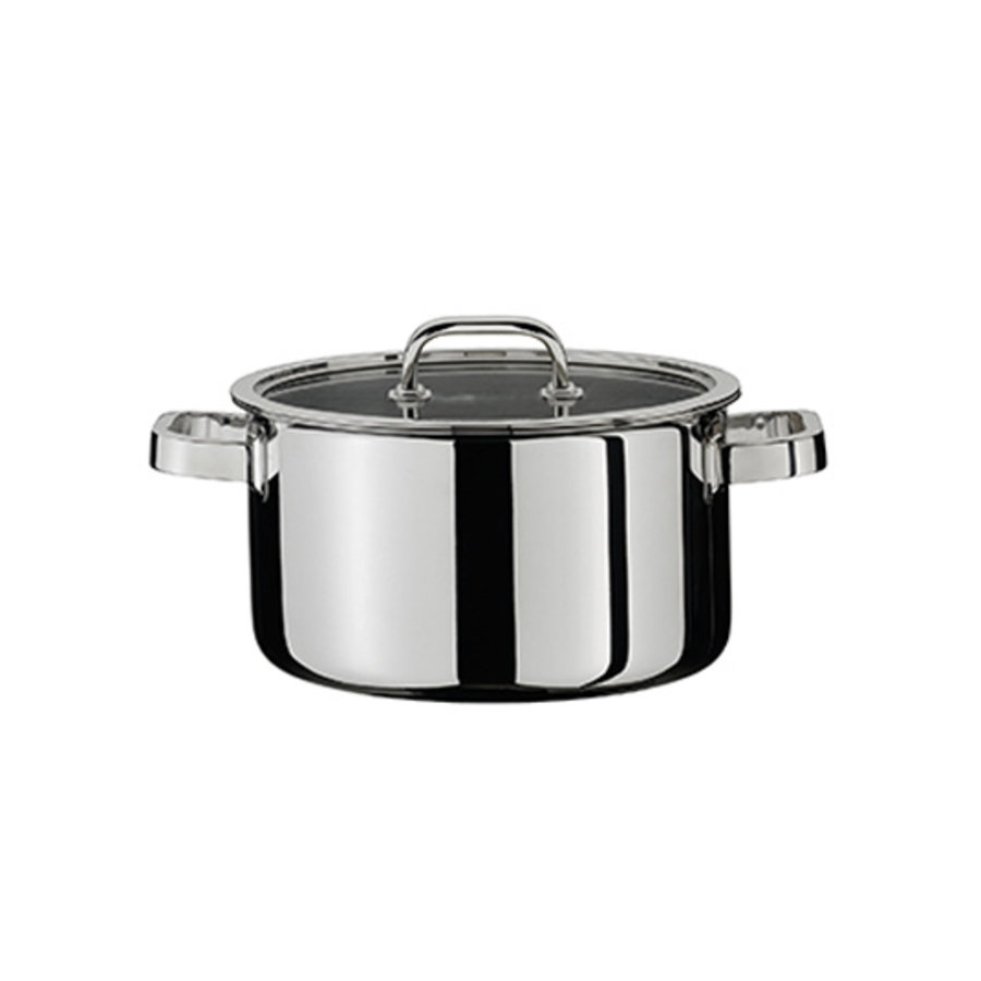 Hoge kookpot 16 cm Finesse met deksel-1