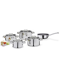 Starterset Finesse 5-dlg. hoge kp 16,20 en 24 cm + lage kp 20 cm + sauteuse 20 cm