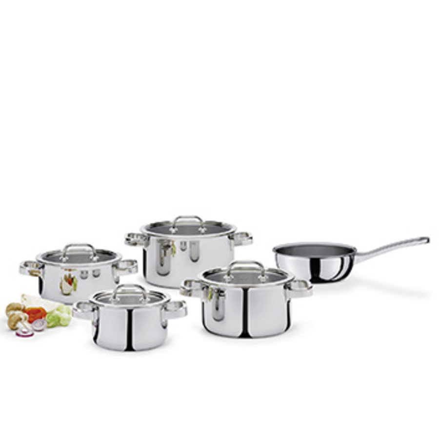 Starterset Finesse 2+  5-dlg. 4 kookpotten en 1 sauteuse-1