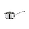 Spring Lage steelpan 16 cm Finesse 2+ met glasdeksel