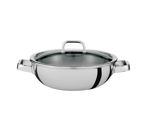  Spring Gourmetwok / Wok 30 cm Finesse 2+ met glasdeksel 