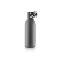 Thermofles 70 cl donkergrijs met  klipdeksel