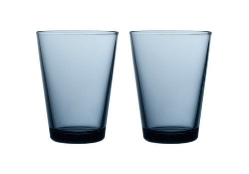  Iittala Set van 2 bekers Kartio regenblauw 40 cl 