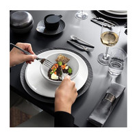 thumb-Plat bord 27 cm NewMoon wit-2