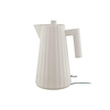 Alessi Elektrische waterkoker Plissé wit 1 liter