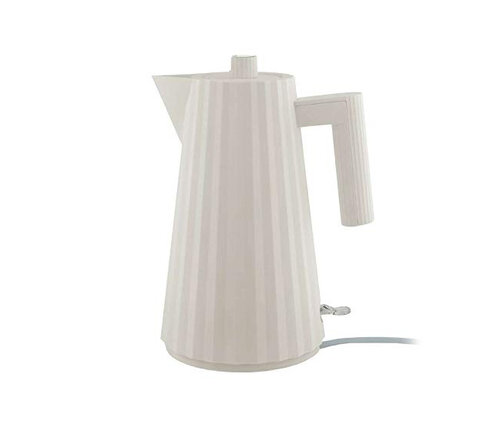  Alessi Elektrische waterkoker Plissé wit 1 liter 