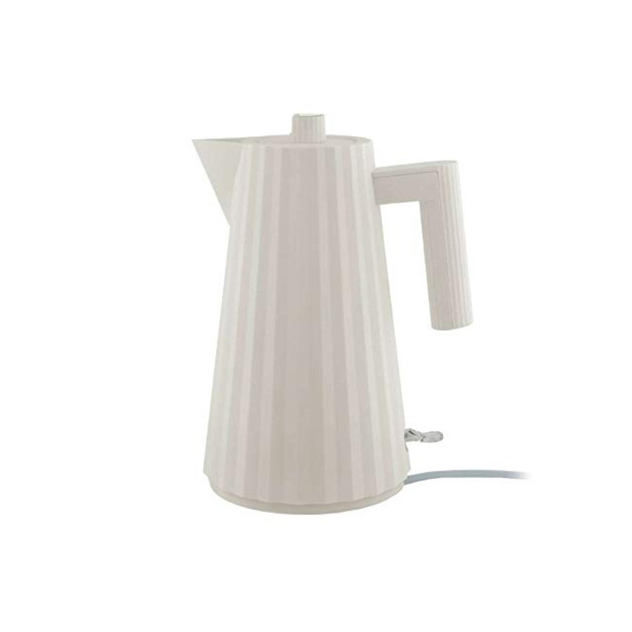 Elektrische waterkoker Plissé wit 1 liter-1