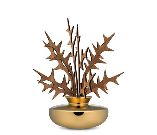  Alessi Parfum diffuser The Five Seasons goudkleurig Ohhh 