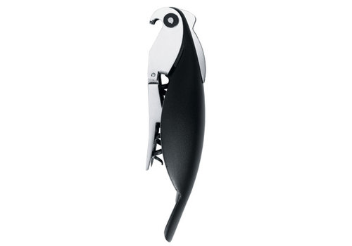  Alessi Kurkentrekker / Sommelier Parrot zwart 