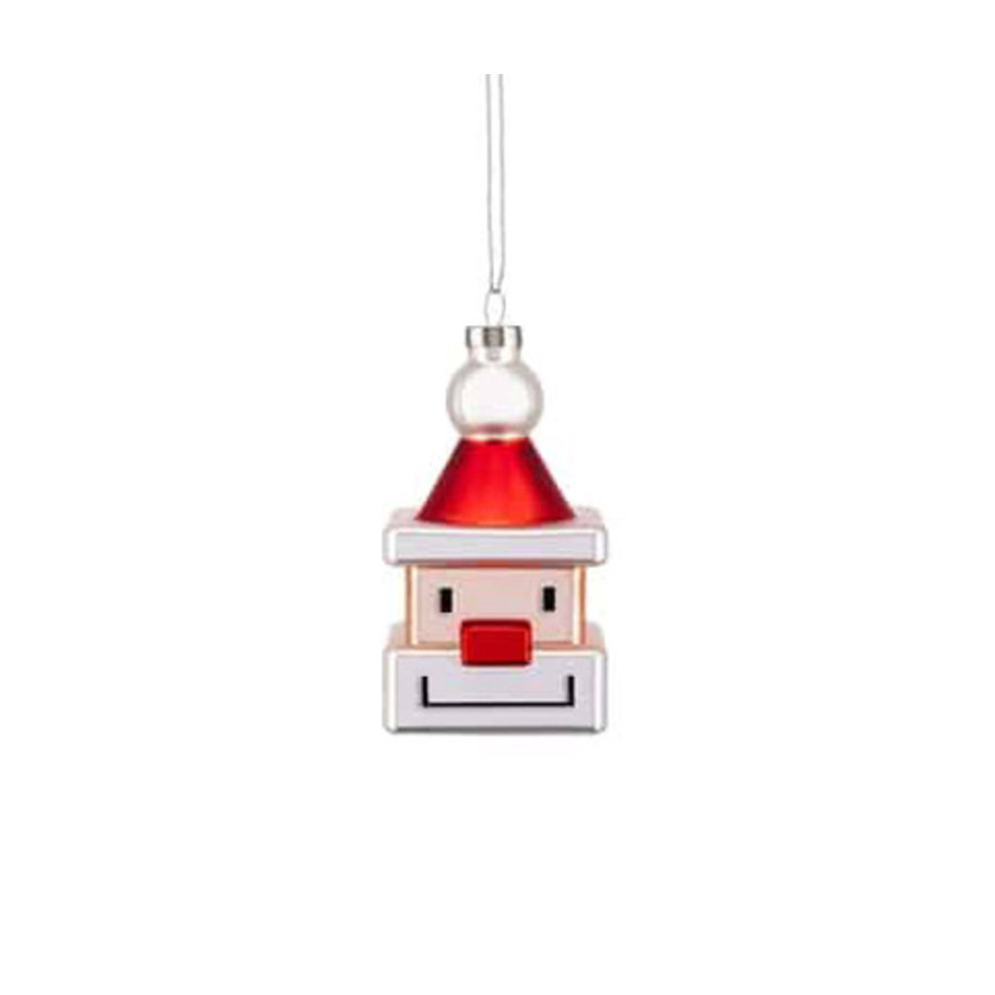 Kerstbol kubus Kerstman / Santa Cube-1