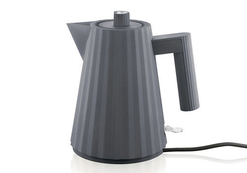  Alessi Waterkoker Plissé grijs 1 liter - elektrisch 