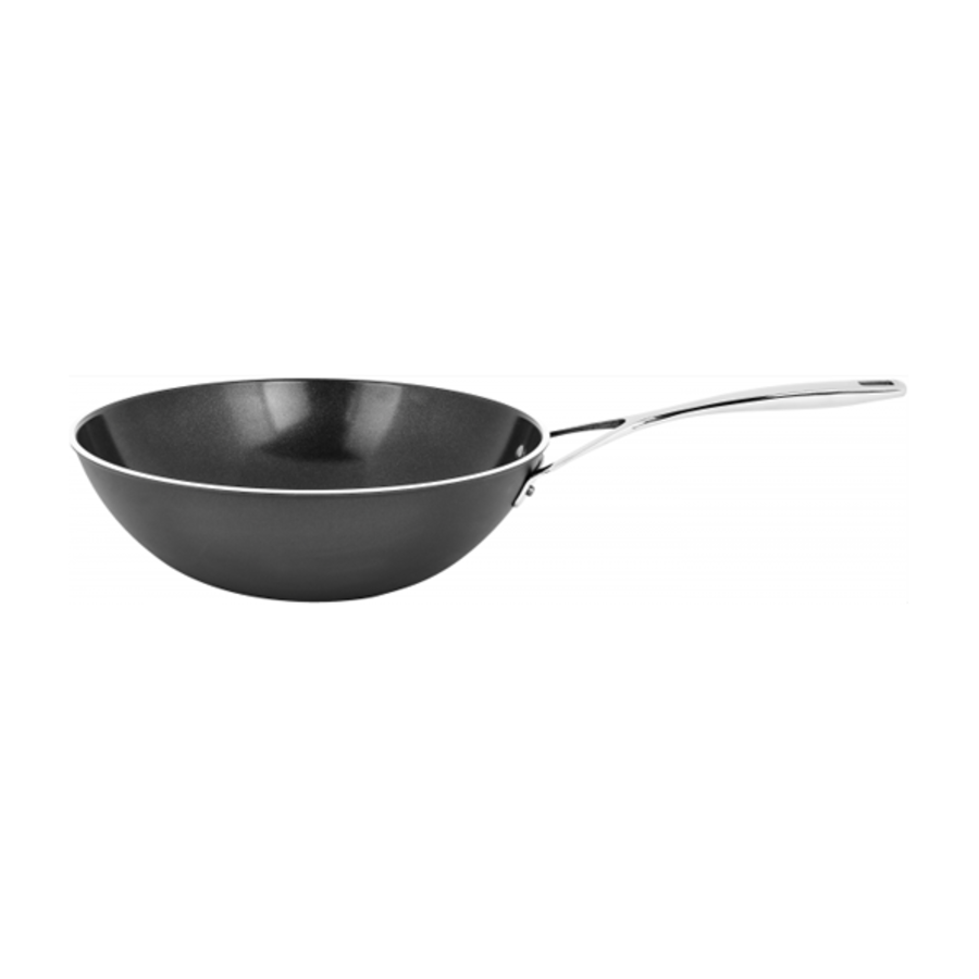 Wok Alu Pro 5 Ceraforce 30 cm met antikleeflaag-1