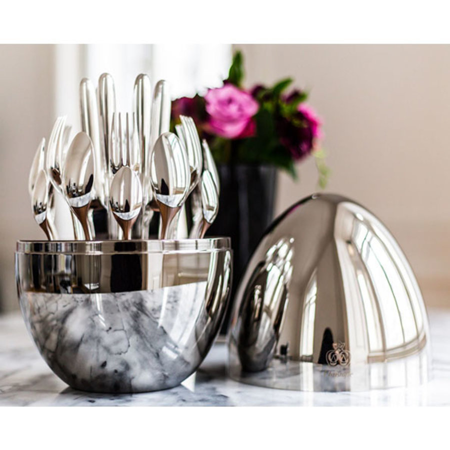 Ei Mood by Christofle verzilverd bestek 24-delig-2