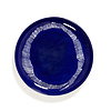 Dessertbord 22.5 cm Feast Ottolenghi blauw met witte swirl