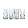 Set 4 hoge bekers kristal Highland / longdrinkglazen Highland