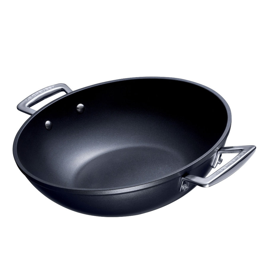 Wok met steel Anti-Aanbak 28 cm-1