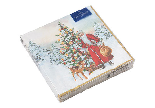  Villeroy & Boch Pakje Kerstservetten klein  25x25 cm 