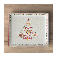 Rechthoekige schotel Winter Bakery Delight 22.5x27 cm