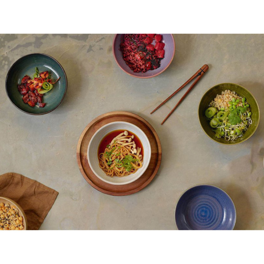 Kom Poke Bowl Ø 18 cm Cauliflower wit-3