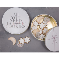 thumb-Koekjesdoos metaal 17 cm All you need is cookies-2