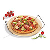 Küchenprofi Ronde pizzasteen in houder 30.5 cm