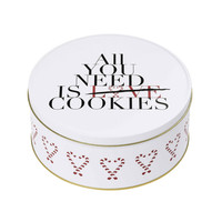 thumb-Koekjesdoos metaal 17 cm All you need is cookies-1