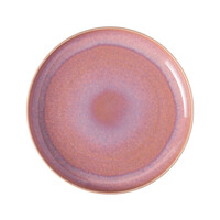 thumb-Dinerbord / Plat bord Perlemor Coral roze-1