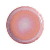 thumb-Dinerbord / Plat bord Perlemor Coral roze-2