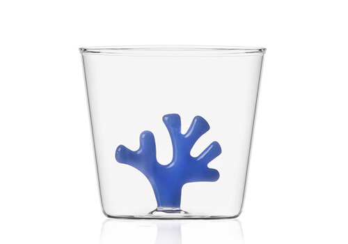  Ichendorf Milano Beker Coral Reef glas 35 cl coral blauw 