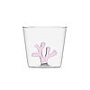 Beker Coral Reef glas 35 cl coral roze