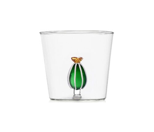  Ichendorf Milano Glas Desert Plants glas 35 cl cactus roze bloem 