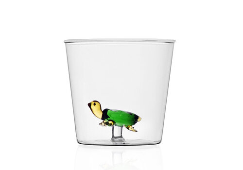  Ichendorf Milano Glas Animal Farm glas 35 cl groene schildpad 