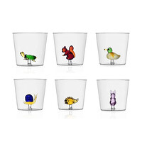 thumb-Beker Animal Farm glas 35  groene schildpad-3