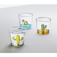 thumb-Beker Desert Plants glas 35 cl cactus amber-2