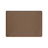 Placemat kunstleder bruin chocolade  46x33 cm