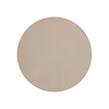 ASA Selection Ronde placemat kunstleder stone beige 38 cm diam.