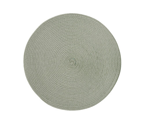  ASA Selection Ronde placemat RE:Circle recycled sea salt groen 38 cm diam. 