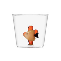 thumb-Glas Marine Garden glas 35 cl gele vis met amber zeewier-1
