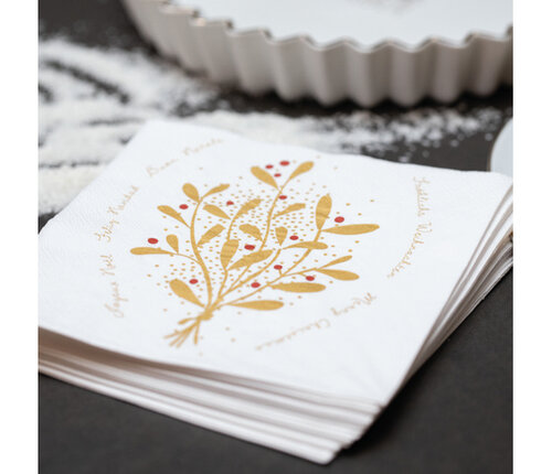  Räder Set van 20 servetten 33x33 cm maretak 