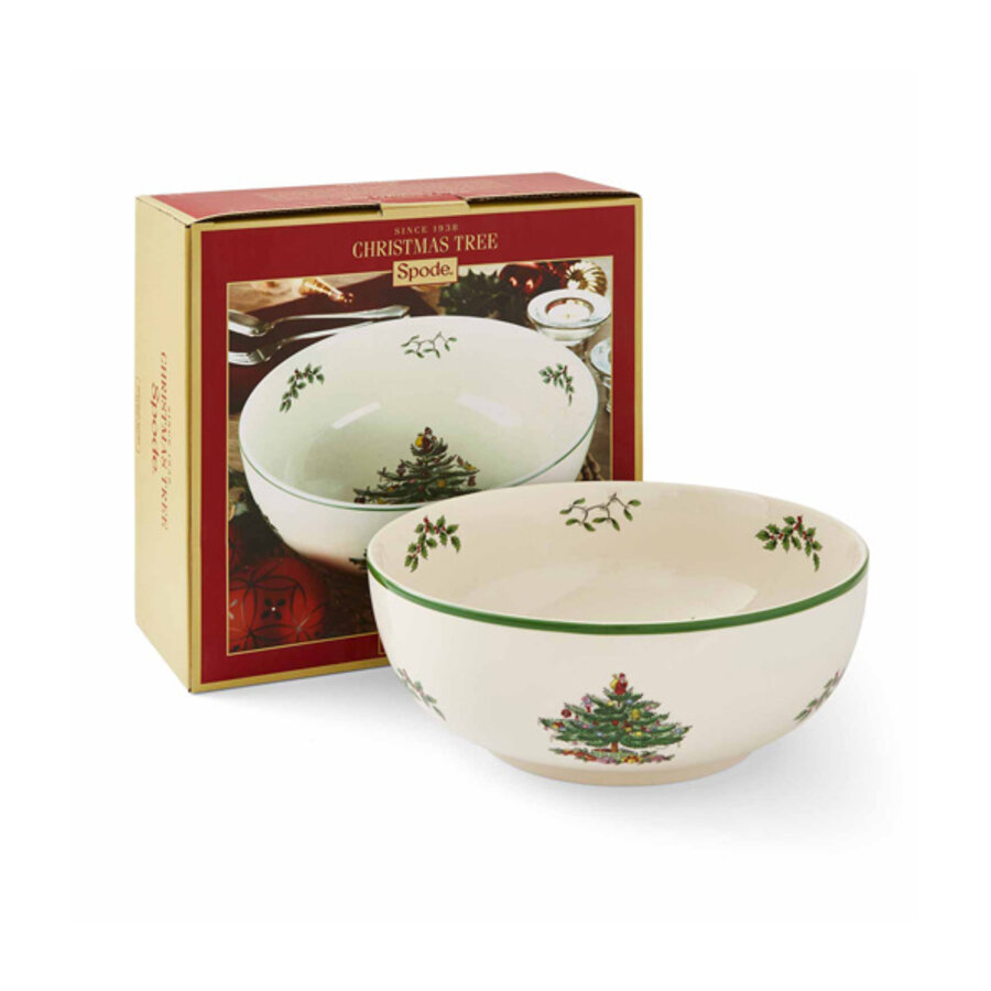 Slakom / Serving bowl  Christmas Tree faïence 24.5 cm-3