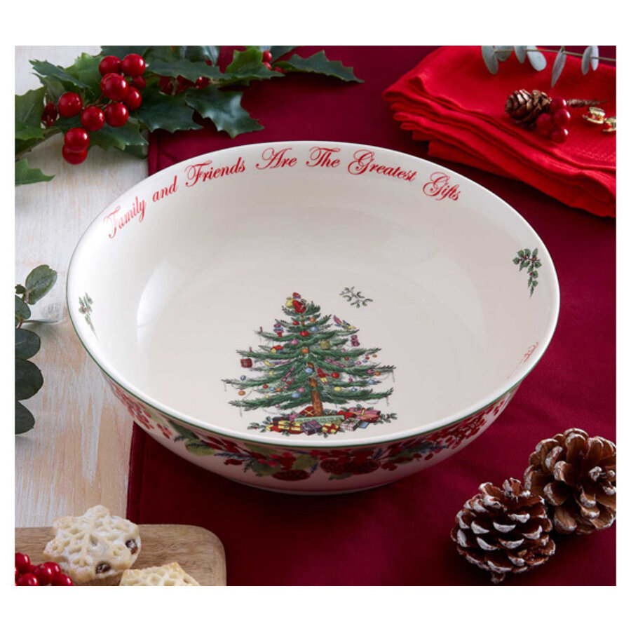 Grote bowls Christmas Tree 16 cm laag 25 cm-1